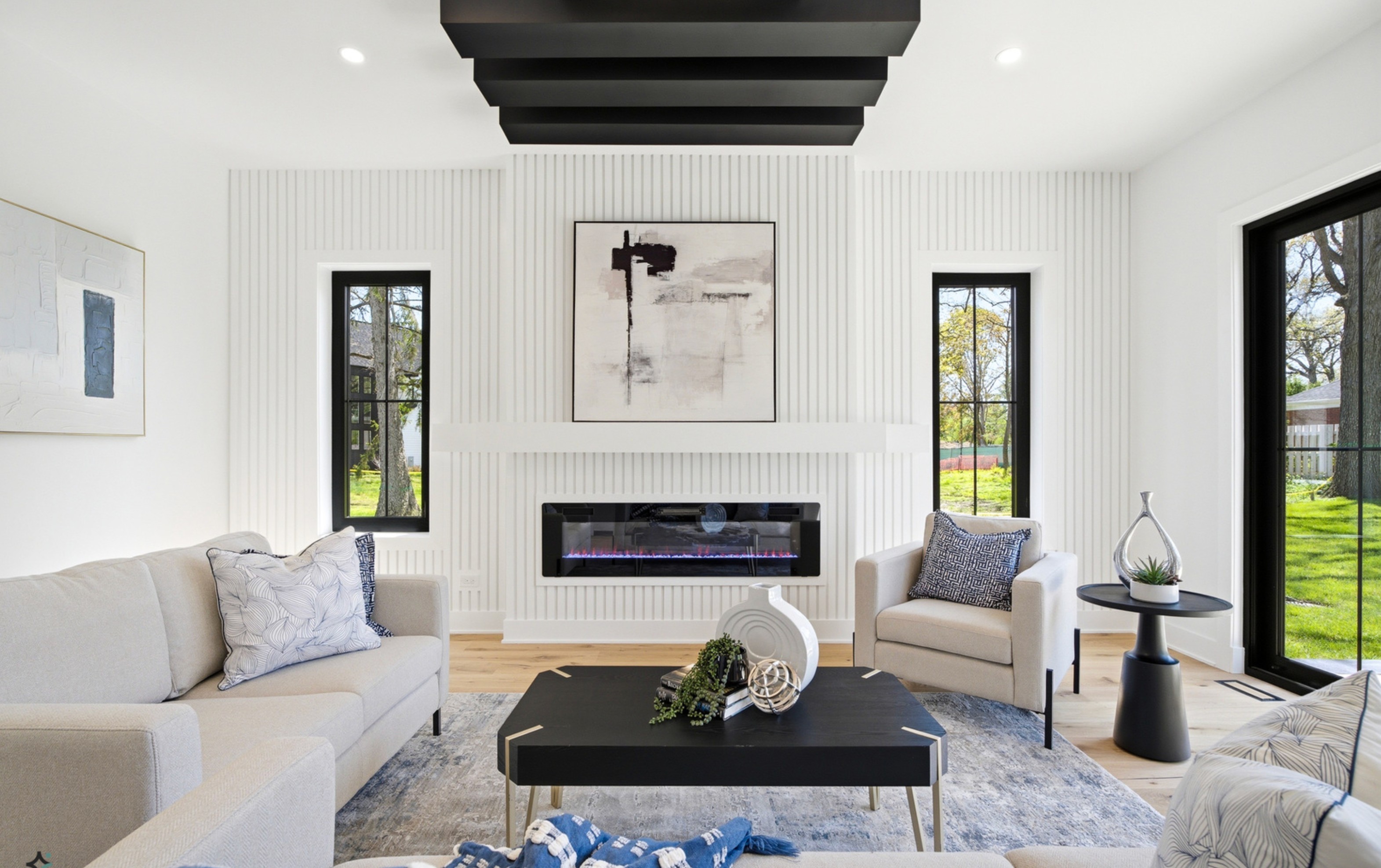 A home arranged and styled after a managed move by Home Envy